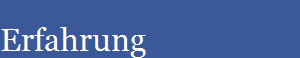 Erfahrung