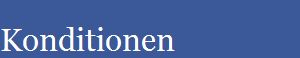 Konditionen
